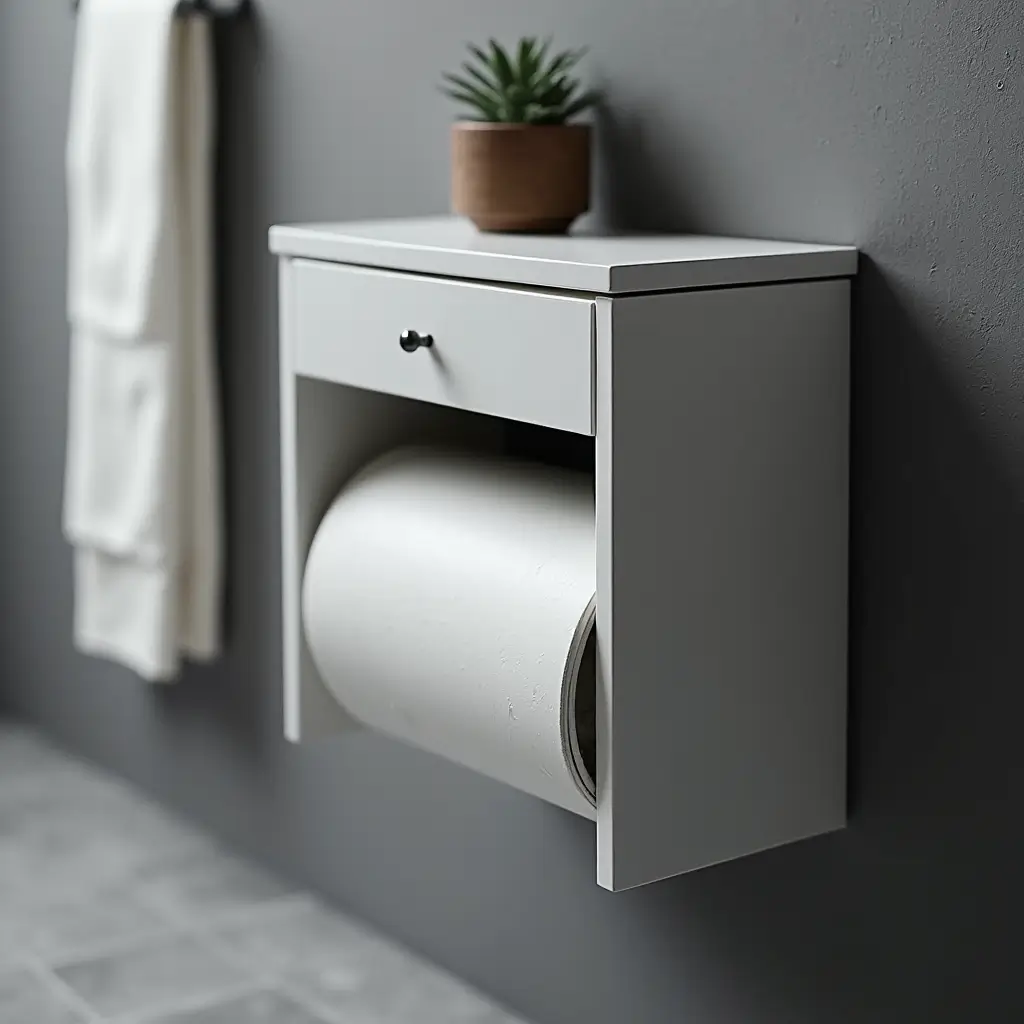 toilet paper storage